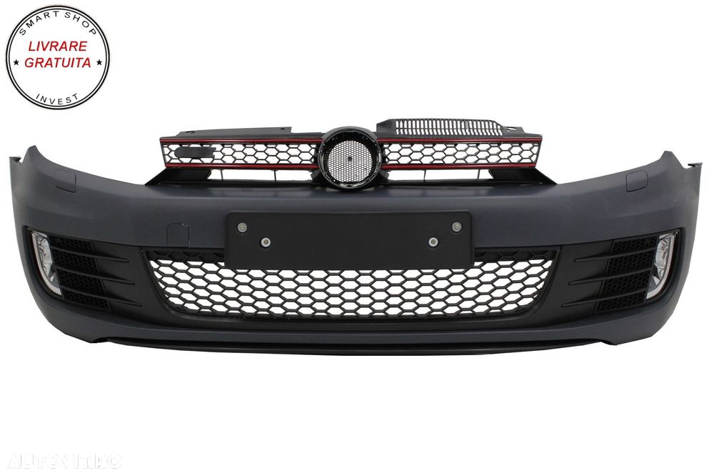 Bara Fata cu Prelungire Bara Fata VW Golf VI Golf 6 (2008-2013) GTI Look- livrare gratuita - 2