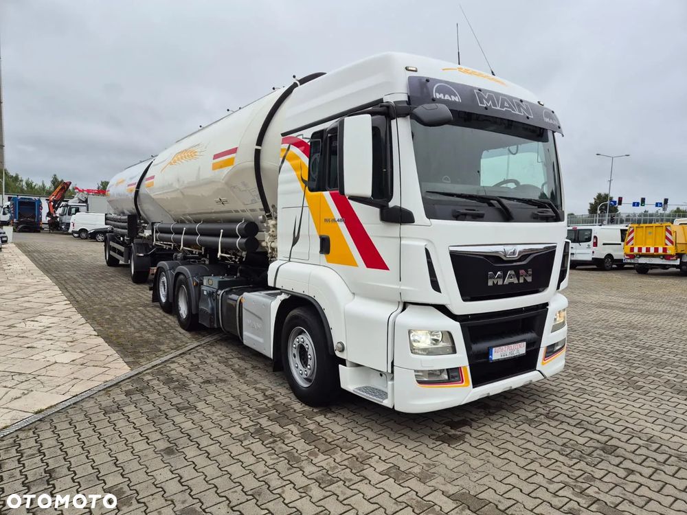 MAN TGS 26.480 / 6X2 / ADR /  NACZEPA I ZABUDOWA SPRITZER SILO 28M3 / KOMPRESOR / MOŻLIWY TDT / TRANSPORT / 1 WŁ. / NOWE SPRZĘGŁO - 6