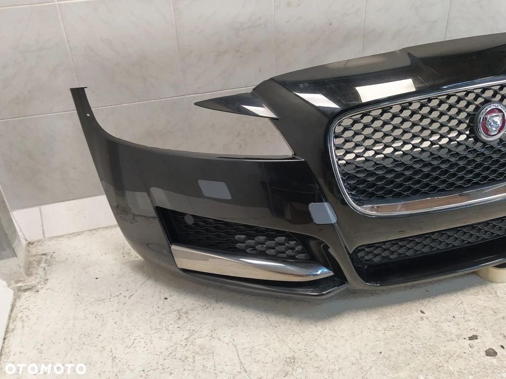 JAGUAR XF X260 ZDERZAK PRZÓD PRZEDNI KOMPLETNY SPRYSKIWACZE GRILL ATRAPA CHŁODNICY ZNACZEK ORYGINAŁ - 3