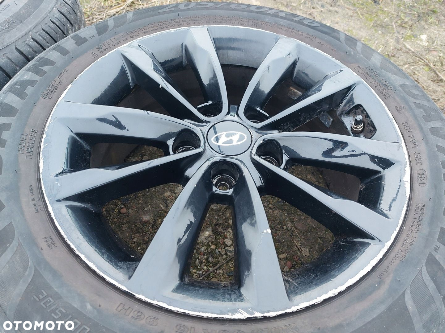 HYUNDAI I40 KOŁA 7Jx16 FELGI ALUMINIOWE Z OPONAMI - 5