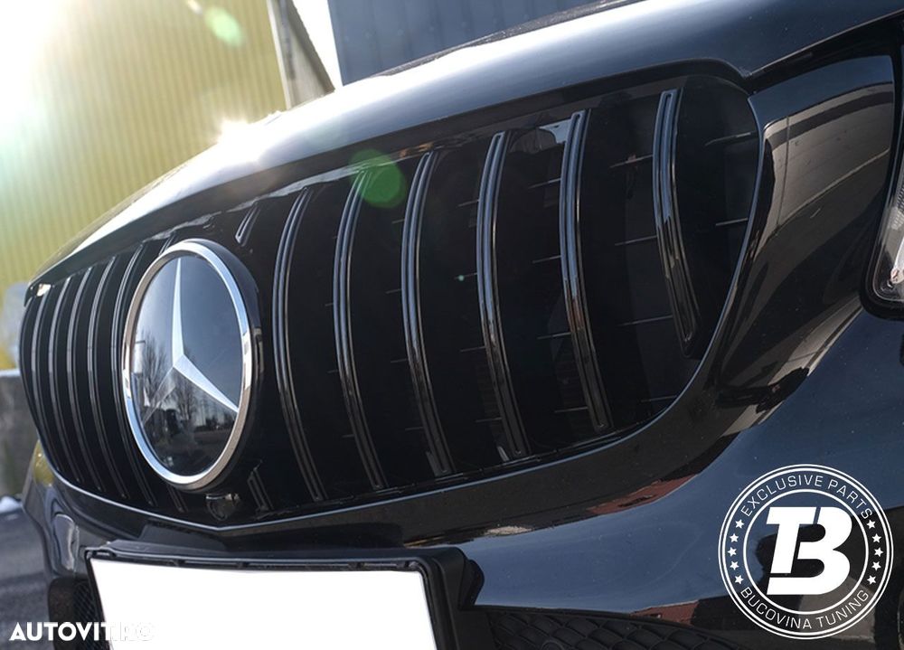 Grila compatibila cu Mercedes GLC X253 C253 GT-R Design - 6