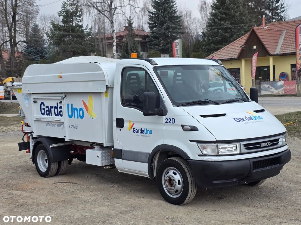 Iveco Daily 35c-17 Wywrotka/Śmieciarka/Zgniatarka  ! Przystawka  ! Komunalny ! Odpady ! Z Włoch  ! Świetny Stan ! - 7