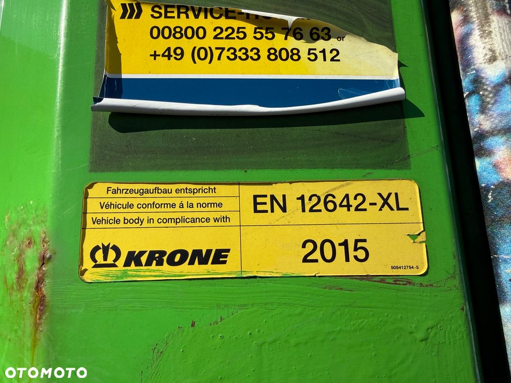 Krone SD Plandeka Osie SAF Salon PL - 9
