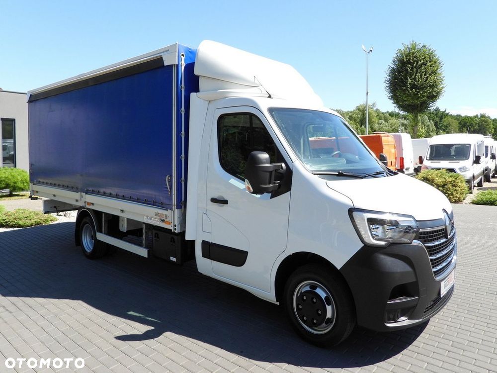 Renault MASTER PLANDEKA 10 PALET TEMPOMAT NAWIGACJA LEDY PNEUMATYKA BLIŹNIACZE KOŁA KLIMATYZACJA  165KM - 5