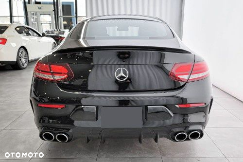 Mercedes C205 C43 COUPE Dyfuzor Tylnego Zderzaka Dokładka AMG Czarny - 2