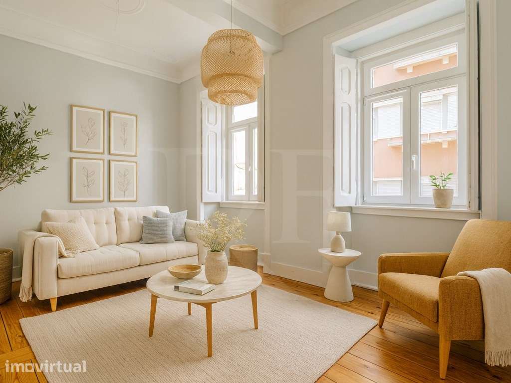 Apartamento T2+1 Reabilitado junto à Alameda - Lisboa - Grande imagem: 2/31