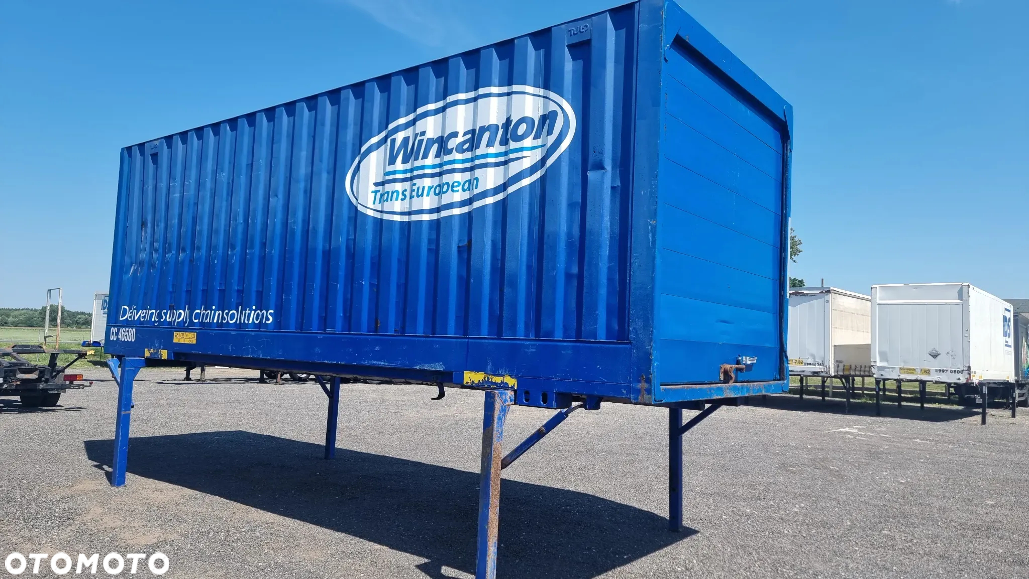 Krone 8.500zł netto KONTENER BDF 7.45x2.50 STALOWY ZAMYKANY ROLETĄ GARAŻ MAGAZYN MOŻLIWOŚĆ TRANSPORTU ST.BDB - 15