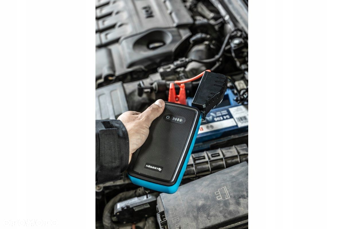 HOEGERT STARTER URZĄDZENIE ROZRUCHOWE 400A POWERBANK 12 V USB-C HT8G622 - 6