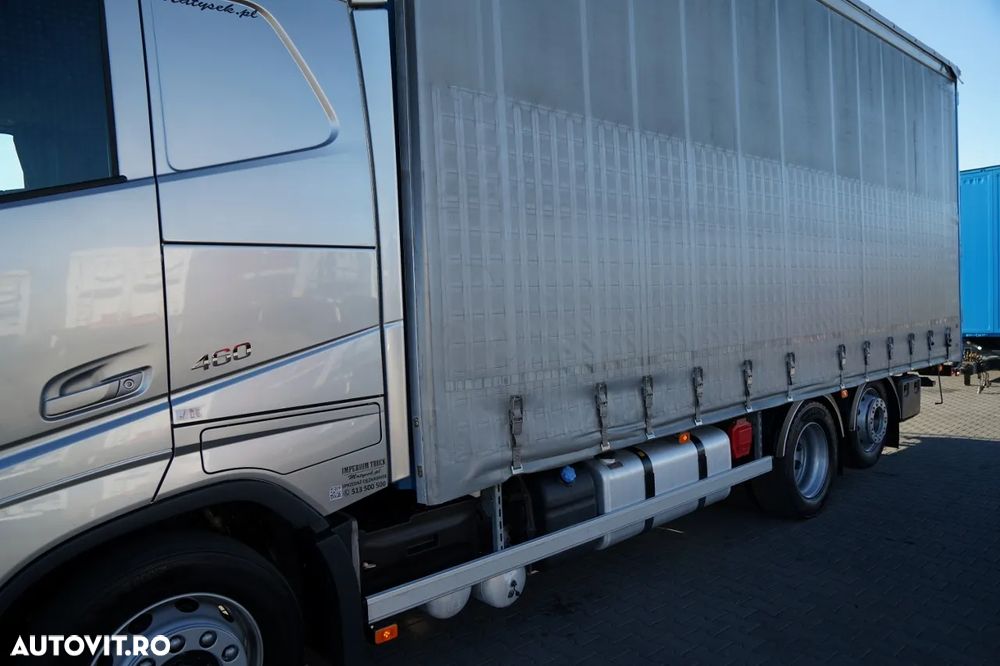 Volvo FH 460 / 7.3 M CORTINĂ / MEGA / I-PARK COOL / PUNTE RIDICABILĂ ȘI DIRECȚIE / PODEA REZISTENTĂ / - 8