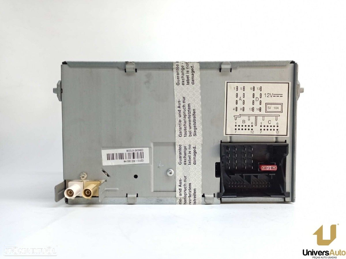SISTEMA AUDIO / RADIO CD VOLKSWAGEN PASSAT VARIANT (3C5) ADVANCE - 6