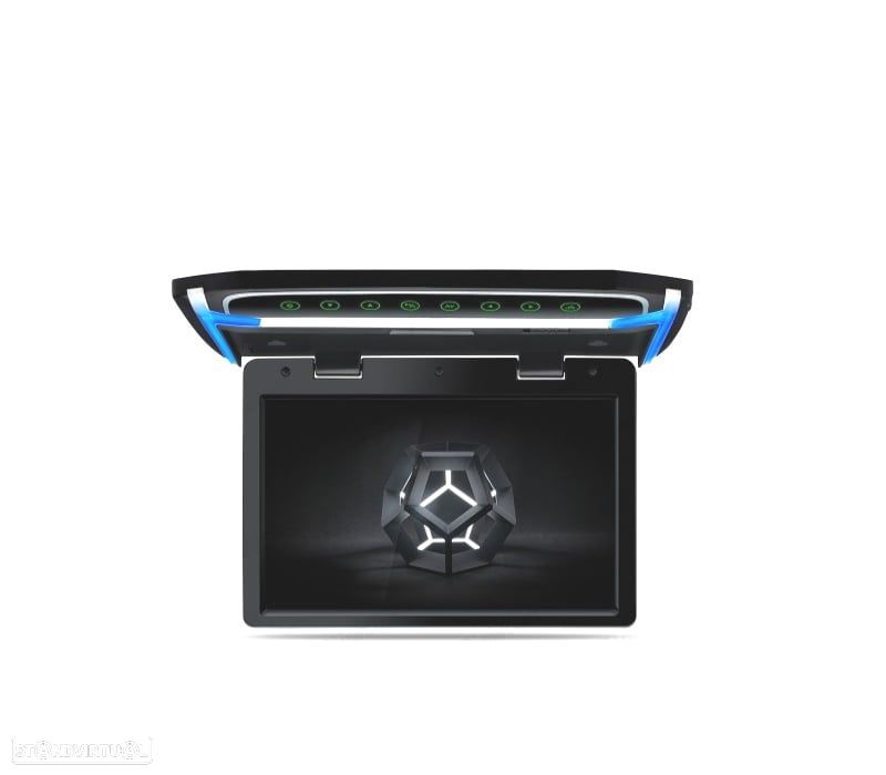 ECRA DE TECTO DE 10,1" HD COM HDMI 1080P USB SD Y LUZ - 2