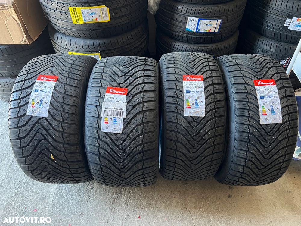 4 anvelope Gripmax ALL SEASON  275-40-20 si 315-35-20 BMW X5 X6 E70 E7 F15 F16 fabricatie 2025 anvelope mixte vara/iarna M+S all season - 1