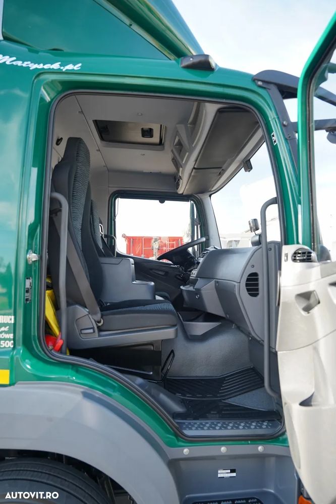 Mercedes-Benz ATEGO 1324 / CONTAINER - 7,5 M / 4x2 / DHOLLANDIA LIFT / UȘI LATERALE / EURO 6 - 38