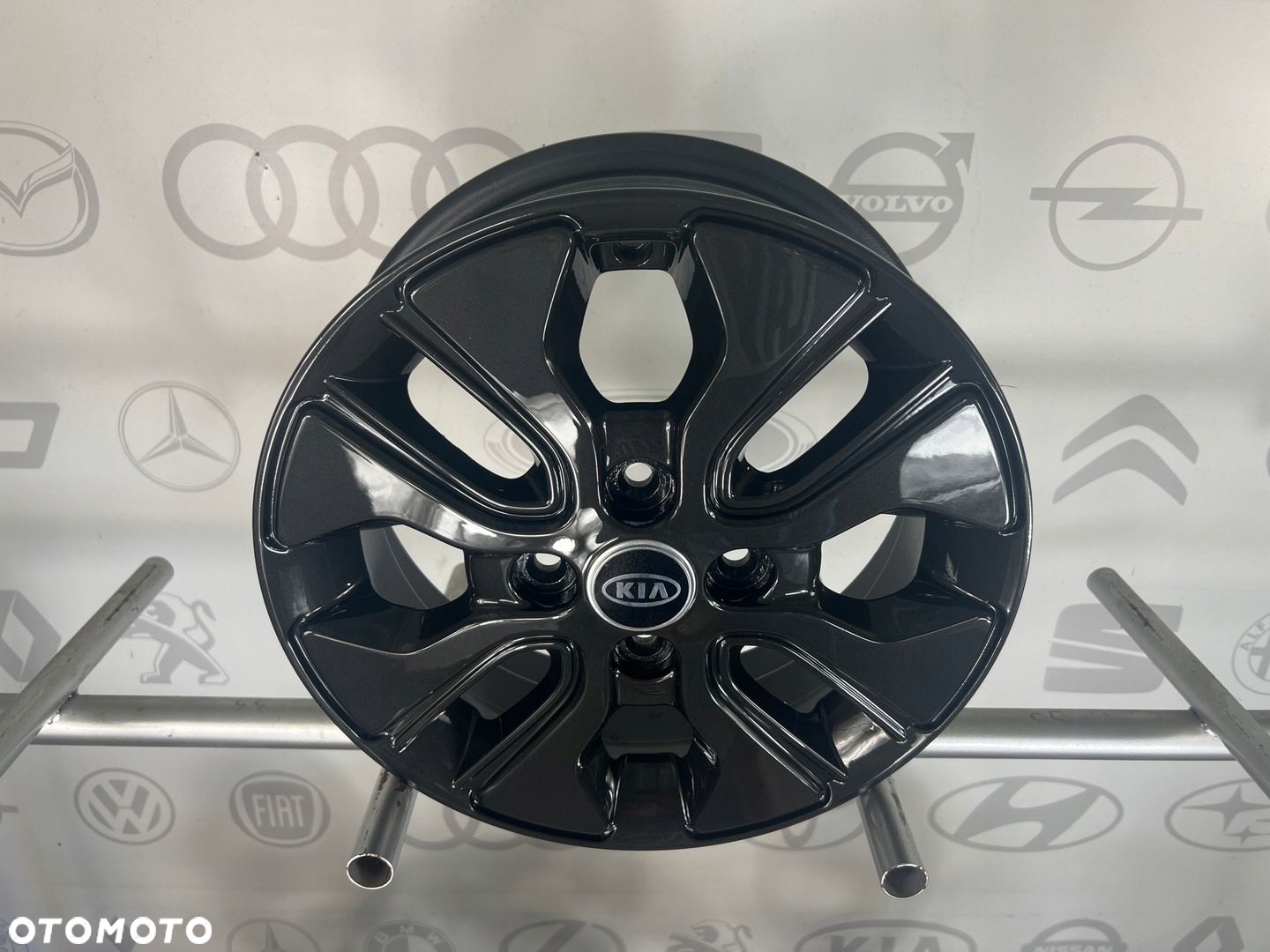 FELGI ALU KIA PICANTO RIO STONIC 15 4X100 ET49 ORYGINALNE - 2
