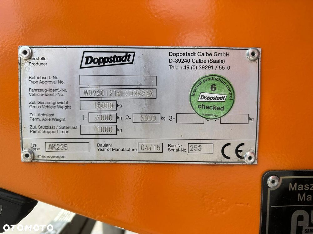 Doppstadt AK235 profi, 04.2015rok, Rębak , Młotkowy, wysokoobrotowy - 6