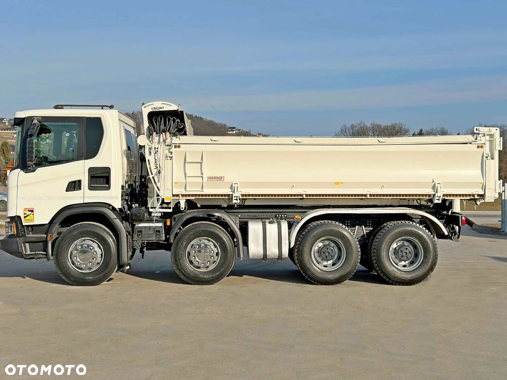 Scania G 410 * WYWROTKA + BORDMATIC * STAN BDB / 8x4 - 6