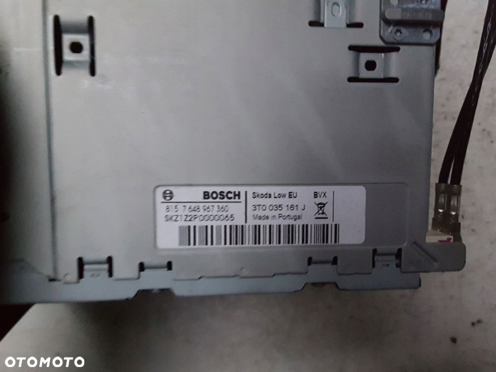 SKODA SUPERB 2 II LIFT RADIO CD RADIOODTWARZACZ - 3