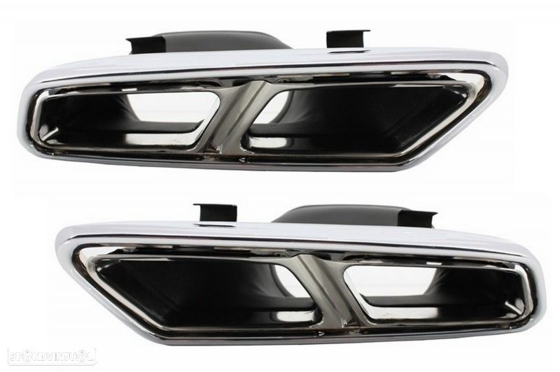 Ponteiras de Escape Mercedes CLS / E / S / SL Amg - 1