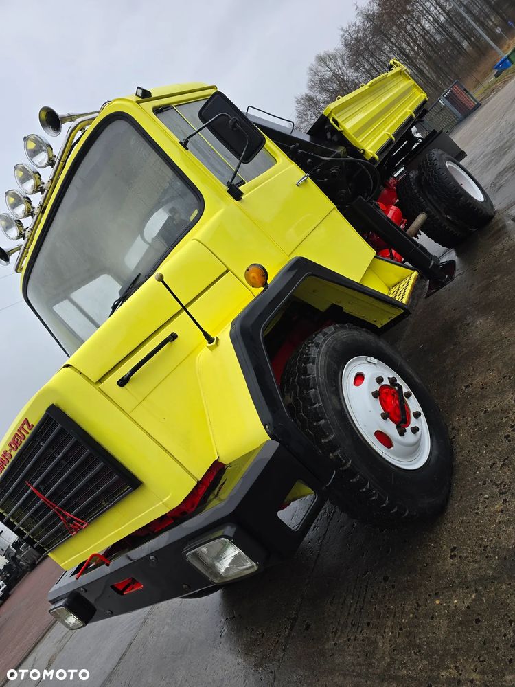 Iveco MAGIRUS 4X4 wywrotka z hds - 8