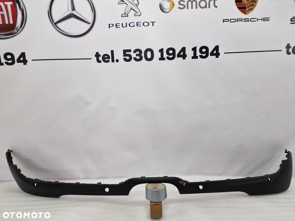 MINI COOPER R56 / R57 S 05-11 DYFUZOR / SPOJLER ZDERZAKA TYLNEGO TYLNIEGO TYŁ , NR 114129-10 / 7147890 , NR AUKCJI DT258 - 1