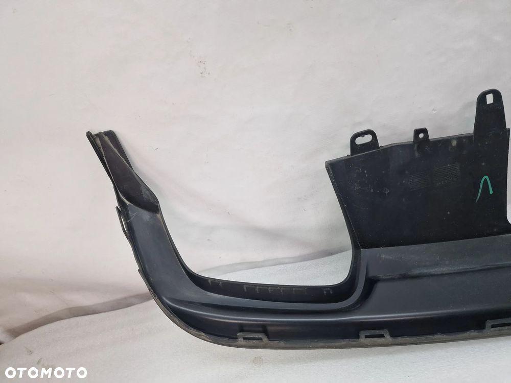 AUDI A6 C7 4G0 SEDAN 14- LIFT DYFUZOR / SPOJLER / DOKŁADKA ZDERZAKA TYLNEGO TYLNIEGO TYŁ , POD HAK , NA DWA WYDECHY , NR 850701446R , NR AUKCJI DT831 - 9