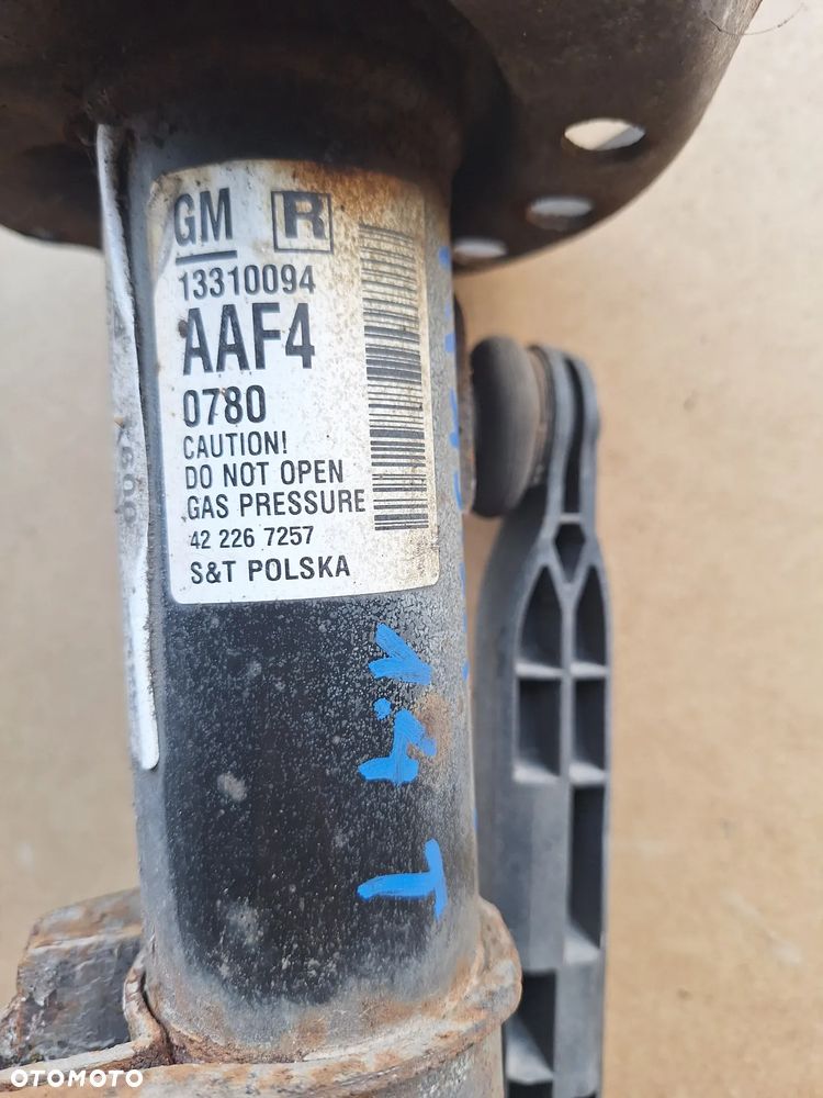 AMORTYZATOR LEWY PRAWY PRZÓD OPEL ASTRA J 10r 1.4B EUR - 2