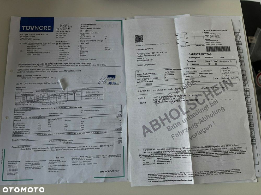 Ford S-Max 1.5 Eco Boost Start-Stopp Business - 32