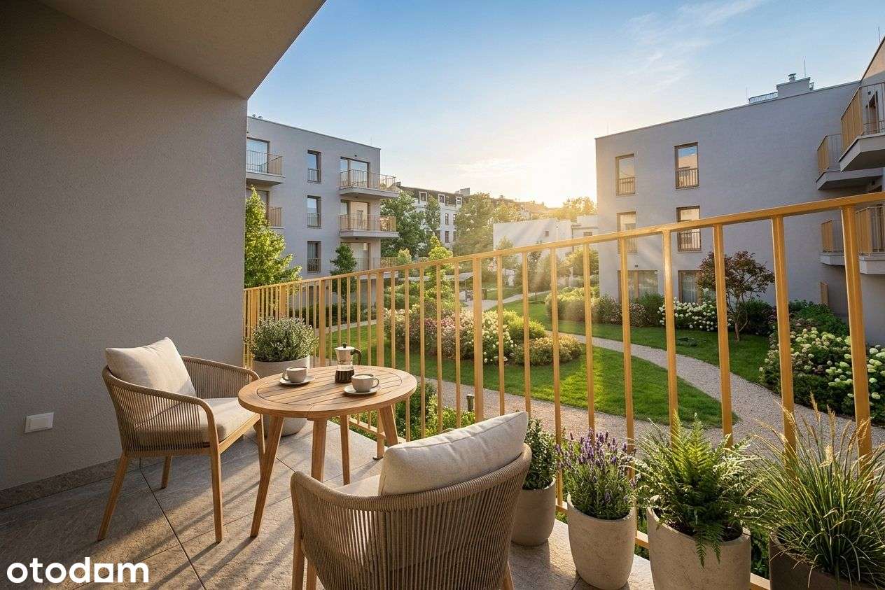 Nowe 2-pokojowe mieszkanie, klimatyzacja w cenie !