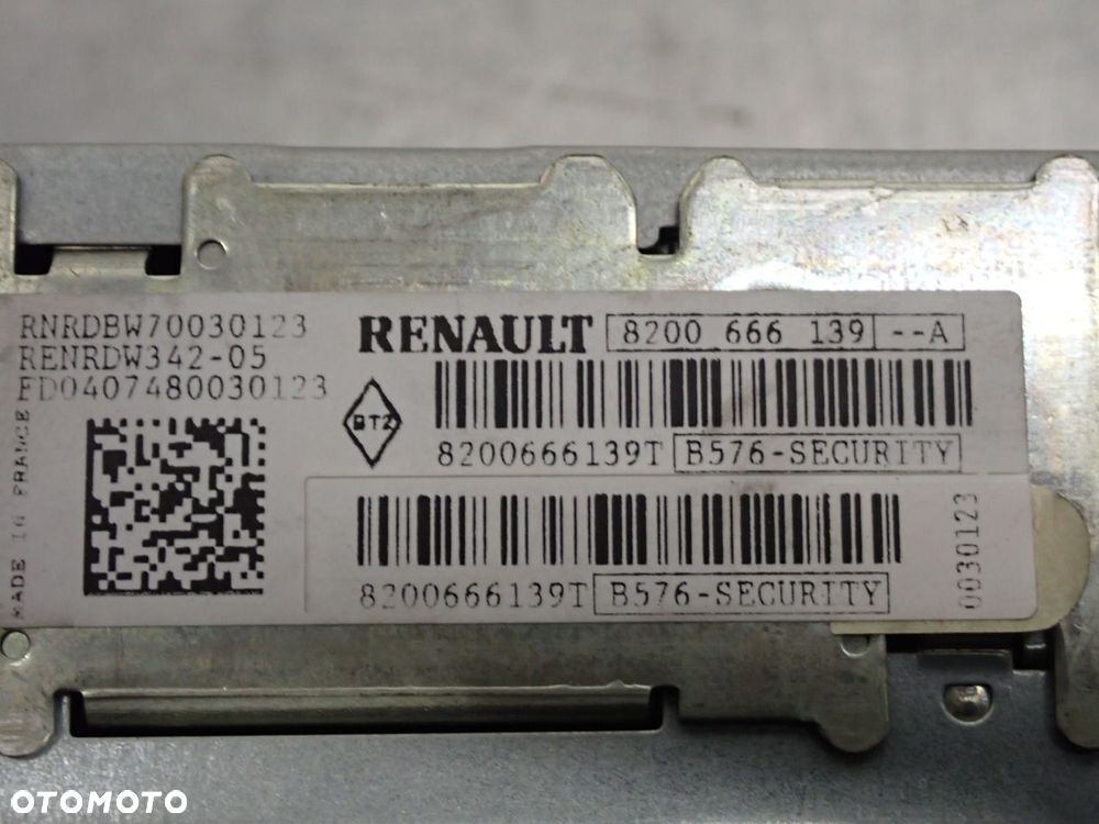 RADIO RENAULT CLIO III - 4