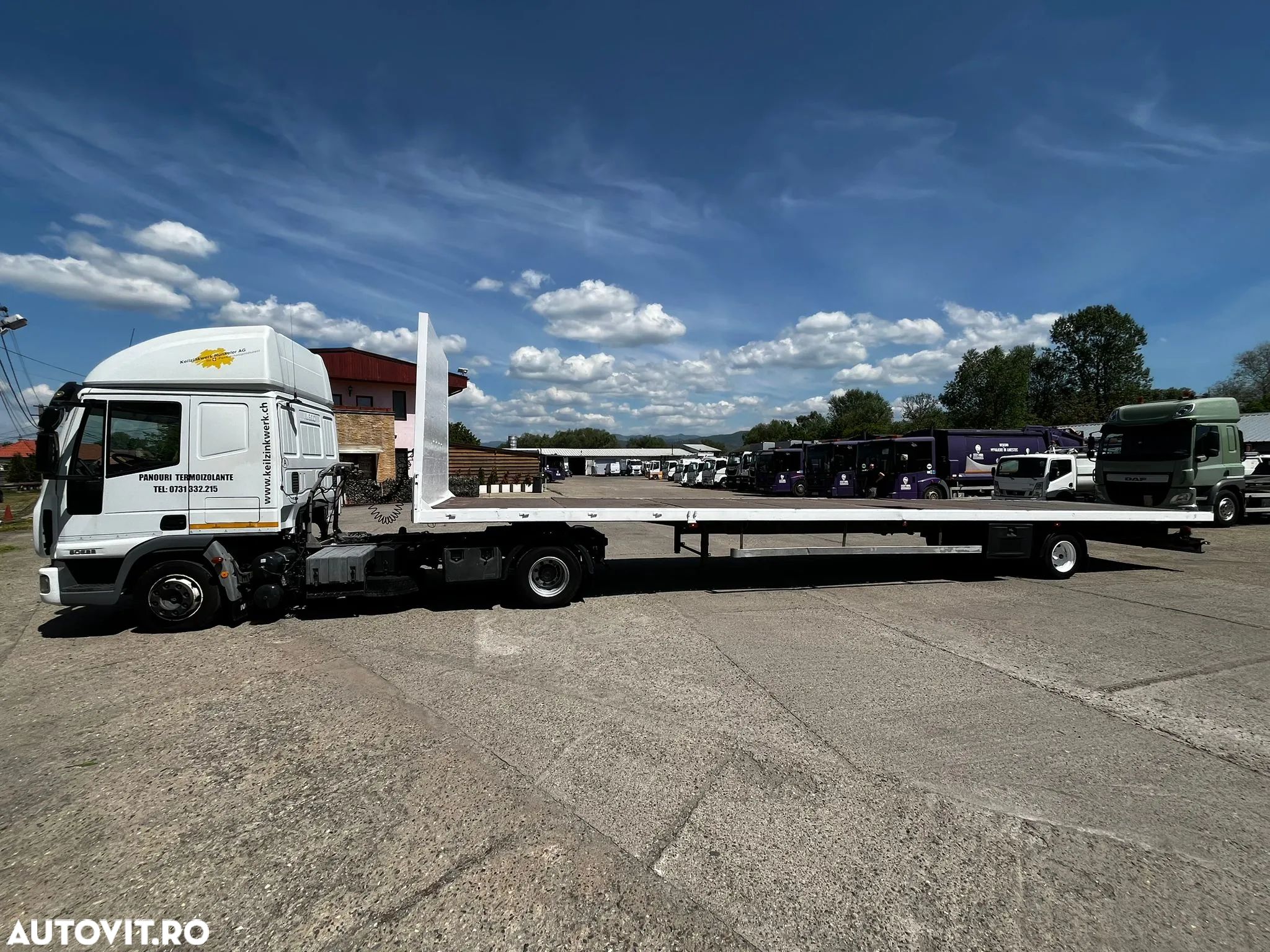 Iveco EuroCargo 80E22 + Semiremorca Eisel - 1
