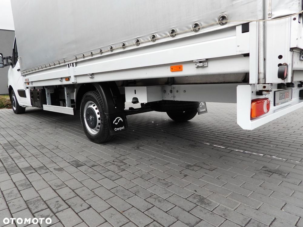 Renault MASTER PLANDEKA 10 PALET TEMPOMAT LEDY PNEUMATYKA KLIMATYZACJA  165KM - 16