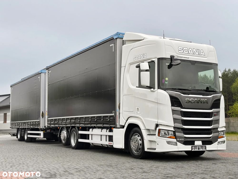 Scania R410 NEXT GEN 6X2 TANDEM ZESTAW WECON 7.7m - 7.7m - 3
