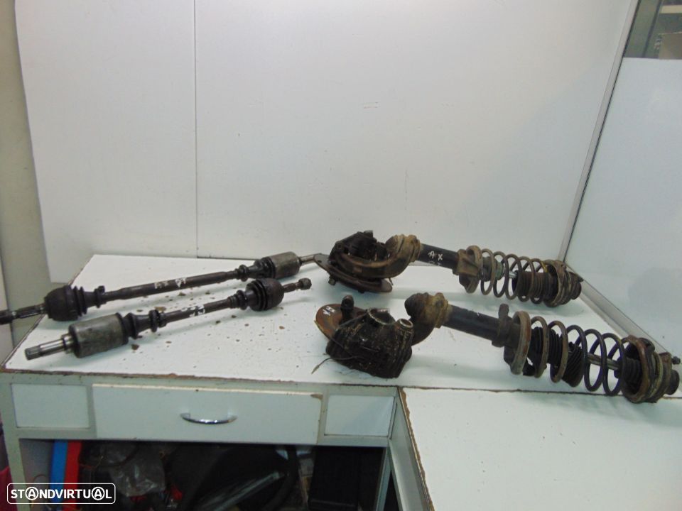 Citroen ax gt amortecedor+mola+manga de eixo - 1