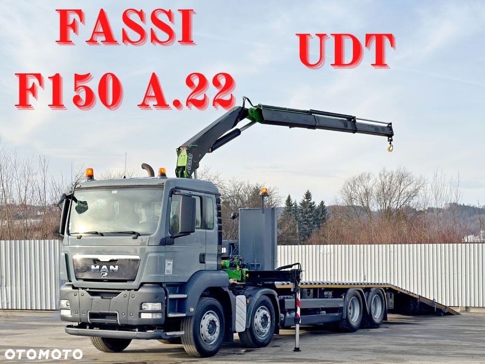 MAN TGS 35.360 * LAWETA 7,95m + FASSI F150 A.22 * STAN BDB - 1