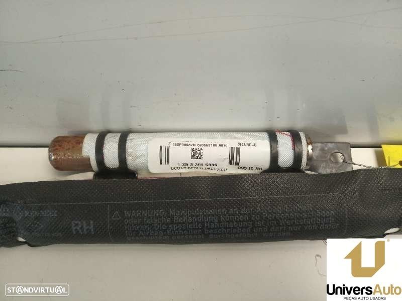 AIRBAG CORTINA FRONTAL DIREITO RENAULT MEGANE III COUPÉ 2011 -985P00982R - 2