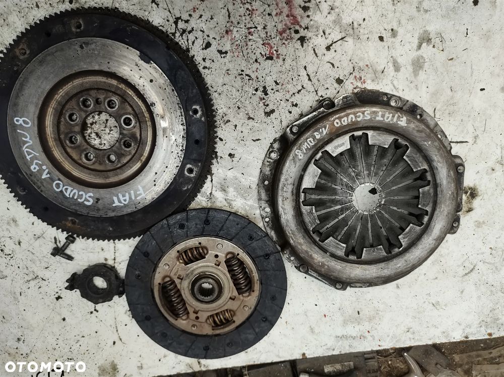 FIAT SCUDO 1,9D sprzęgło koło zamachowe - 1