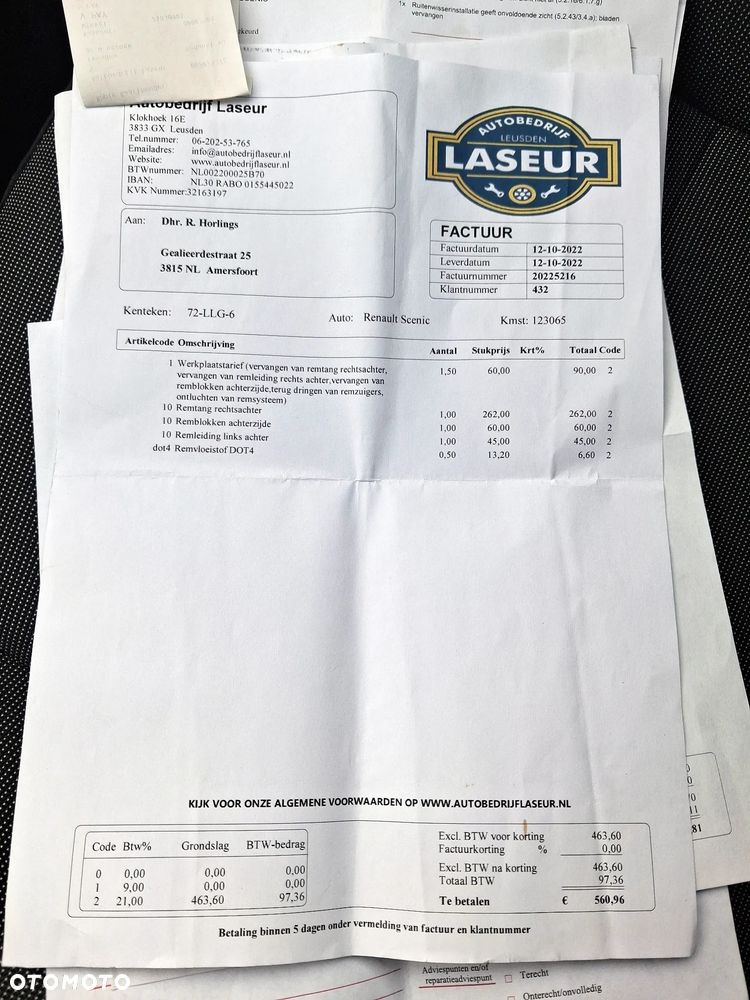 Renault Scenic 1.6 16V 110 LIMITED - 38