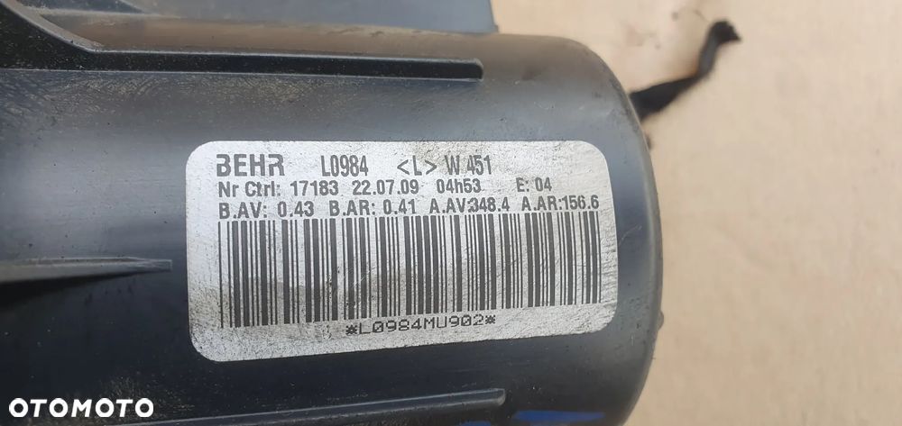 Wentylator silnik dmuchawy nagrzewnicy Smart Fortwo II L0984 - 5