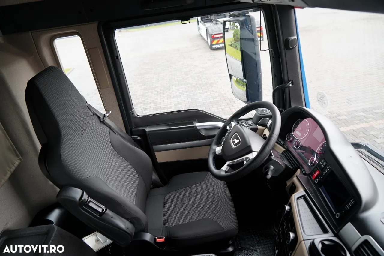 MAN TGS 18.460 / CABINĂ JOSĂ / SISTEM HIDRAULIC / RETARDER / - 25