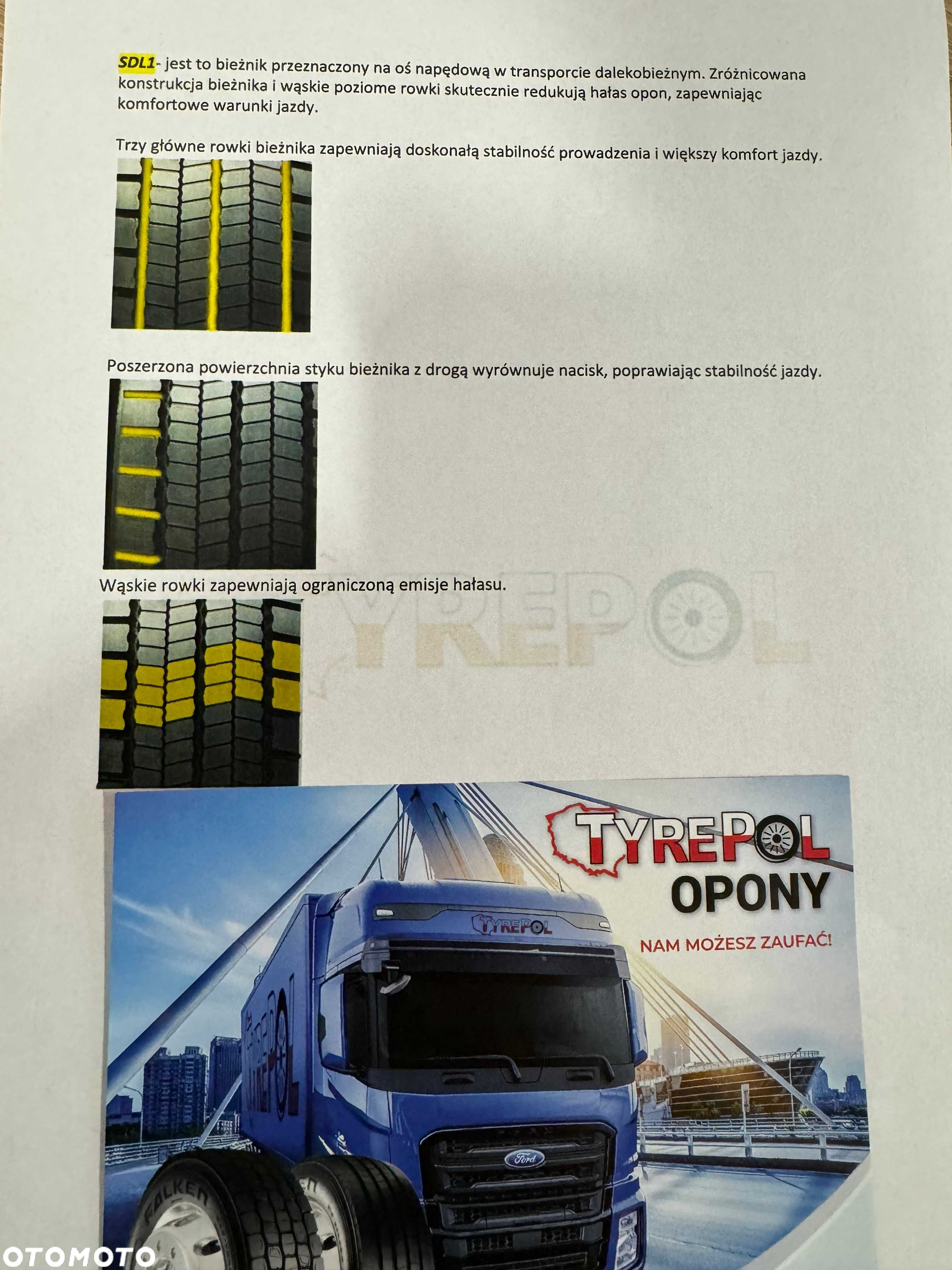 1150netto EXTRA opona SAILUN 315/70 R22.5 SDL1 315 70 autostrada napęd - 2