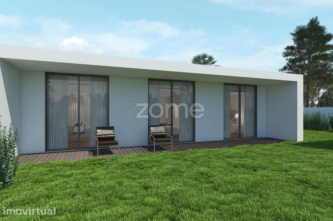 Moradia T3 +1 Térrea c/Piscina, lote com 611 m2, Água Longa, Stº Ti... - Grande imagem: 3/30