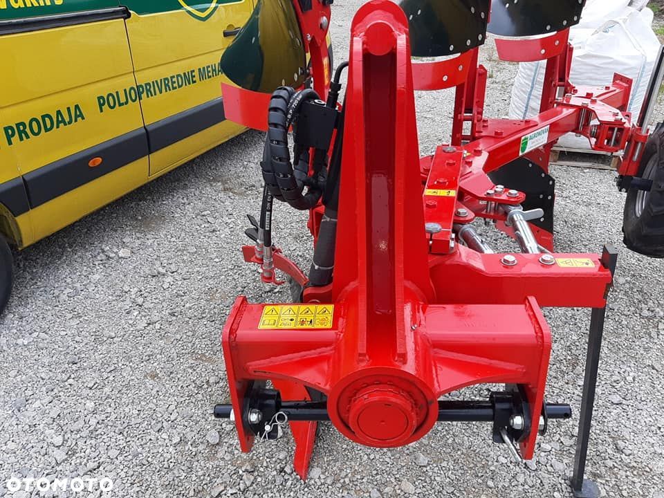 Pług obrotowy obracalny PO duży EURO-MASZ - 8