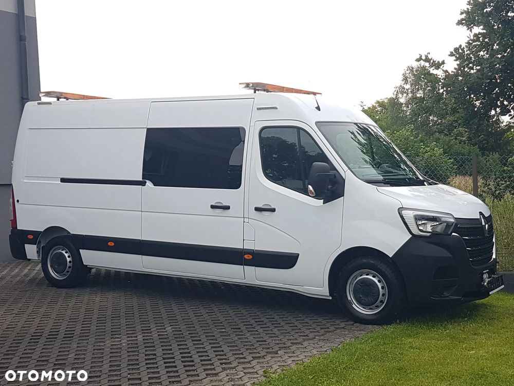 Renault MASTER 6-OSÓB L3H2 BRYGADÓWKA DŁUGI WYSOKI KLIMA AC KRAJOWY - 1
