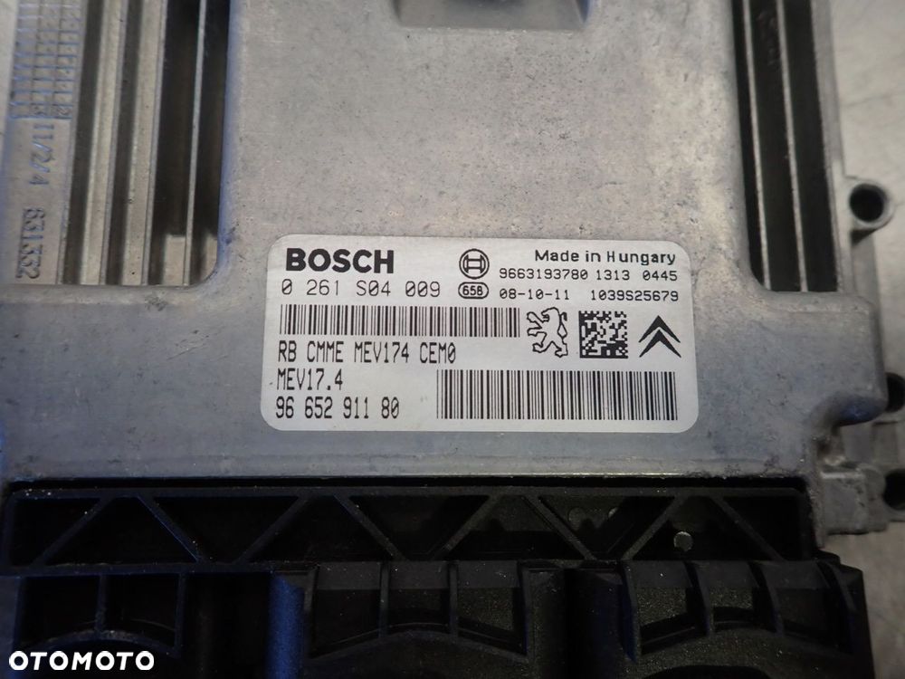 KOMPUTER SILNIKA PEUGEOT 207     0261S04009 - 2