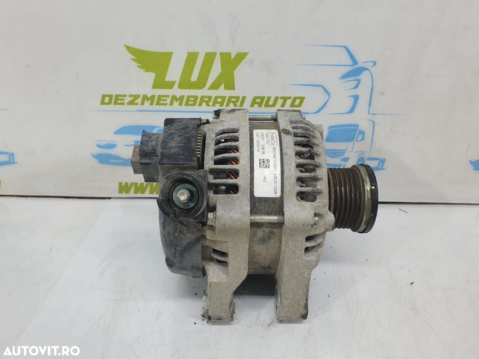 Alternator 1.0 EcoBoost cv6t-10300-fa XXDA Ford Fiesta 7  [din 2017 pana  2020] - 1
