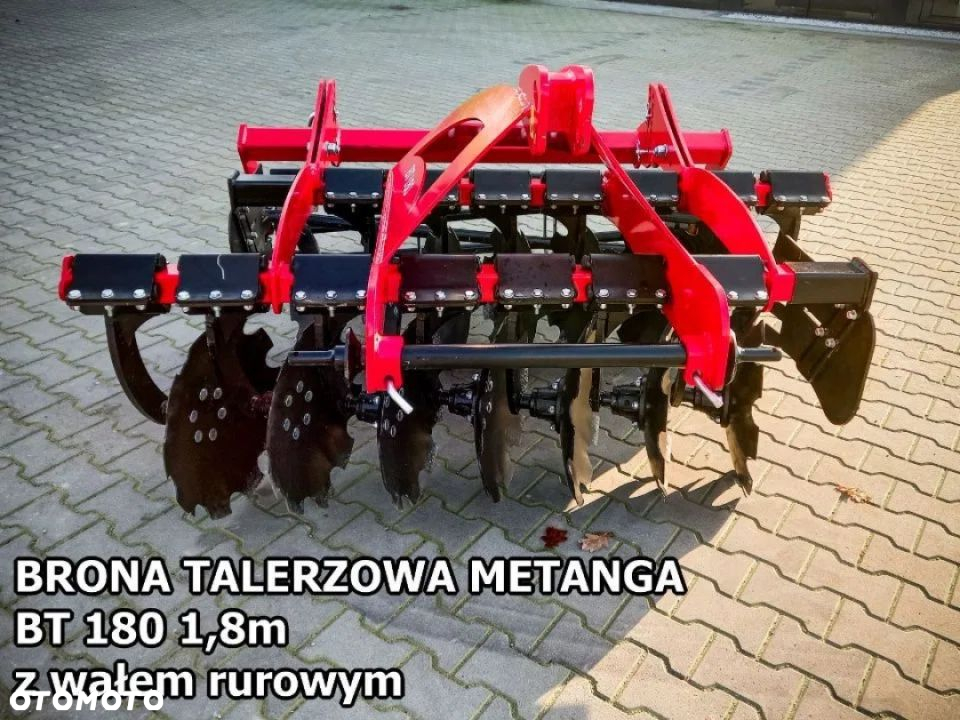 Brona talerzowa TALERZÓWKA V AGREGAT 1,4m 1,6m 1,8m 2m 2,2m 2,4m 2,7m STRUMYK Le - 14