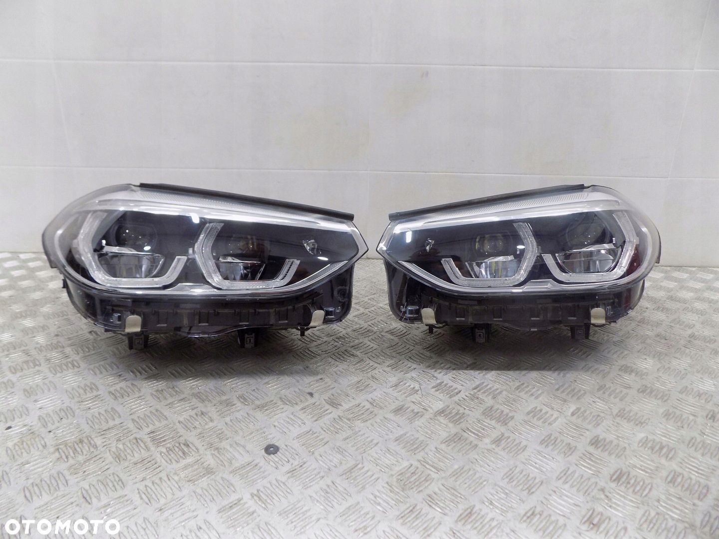 BMW X3 G01 LAMPA LEWY PRAWY PRZÓD ADAPTIVE LED EU 8739653 8739654 - 1