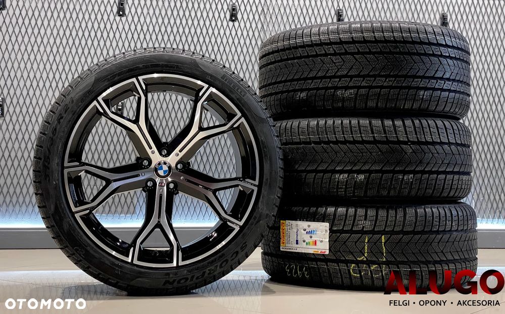 Kompletne Koła 21" 5x112 Carbonado Ring Bmw X5 X7 7 series - 5