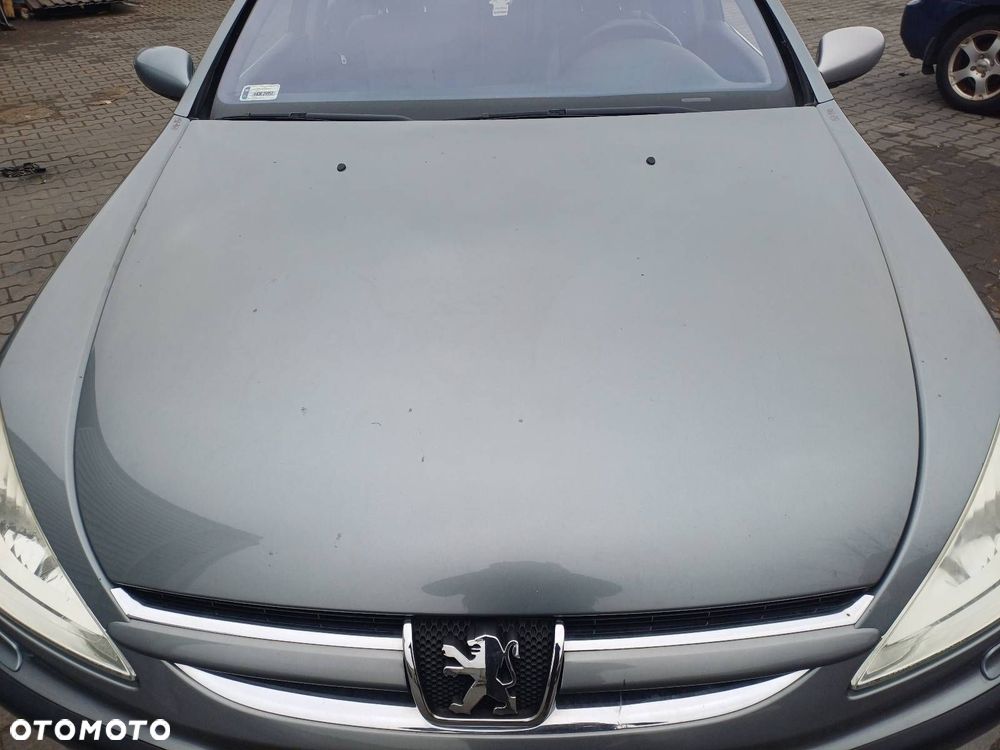 KOMPLETNY PRZÓD PEUGEOT 607 I EZDC MASKA ZDERZAK BŁOTNIKI LAMPY - 2