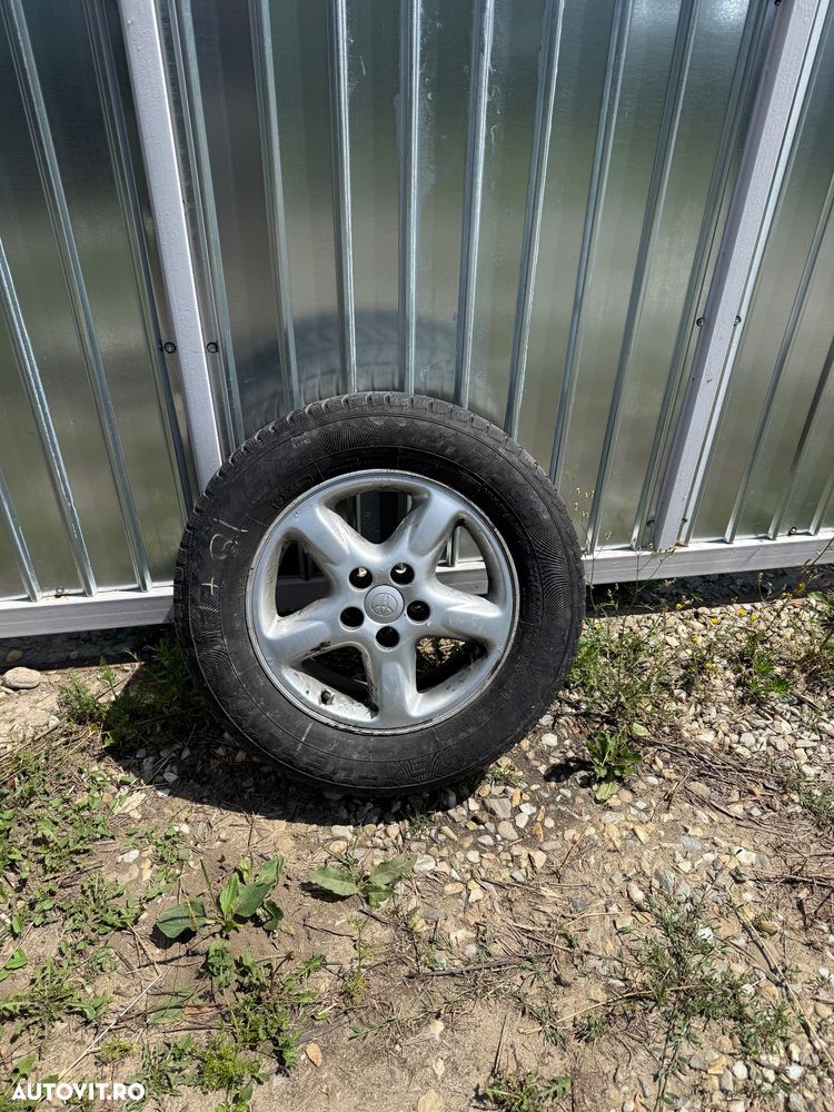 Roată de rezervă / Jantă aliaj originală cu anvelopă Toyota RAV4 (2002) - 16" - 3